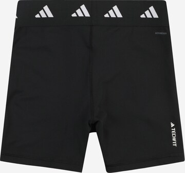 melns ADIDAS PERFORMANCE Šaurs Sporta bikses