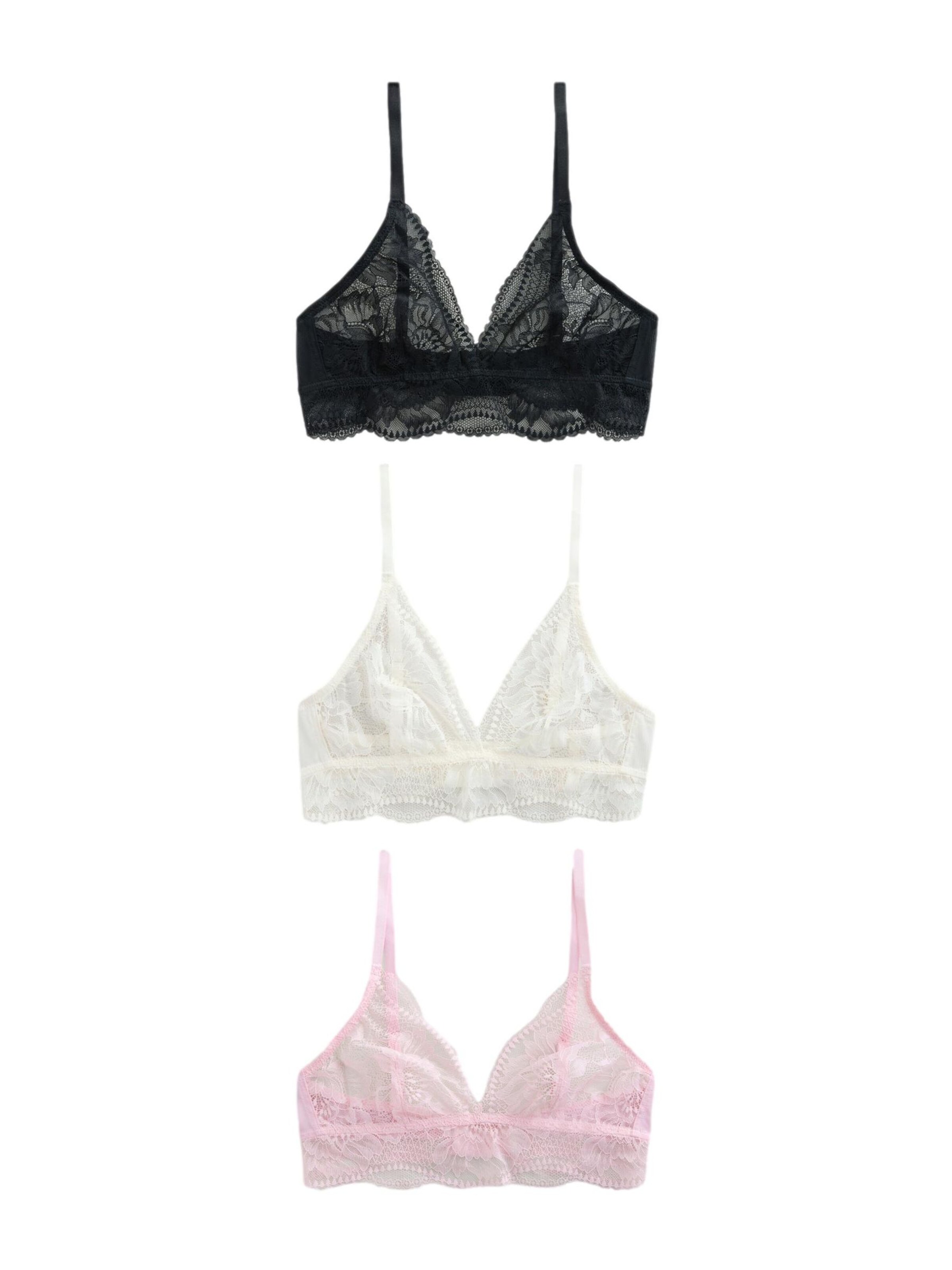 NextBustier Grudnjak - crna boja: prednji dio