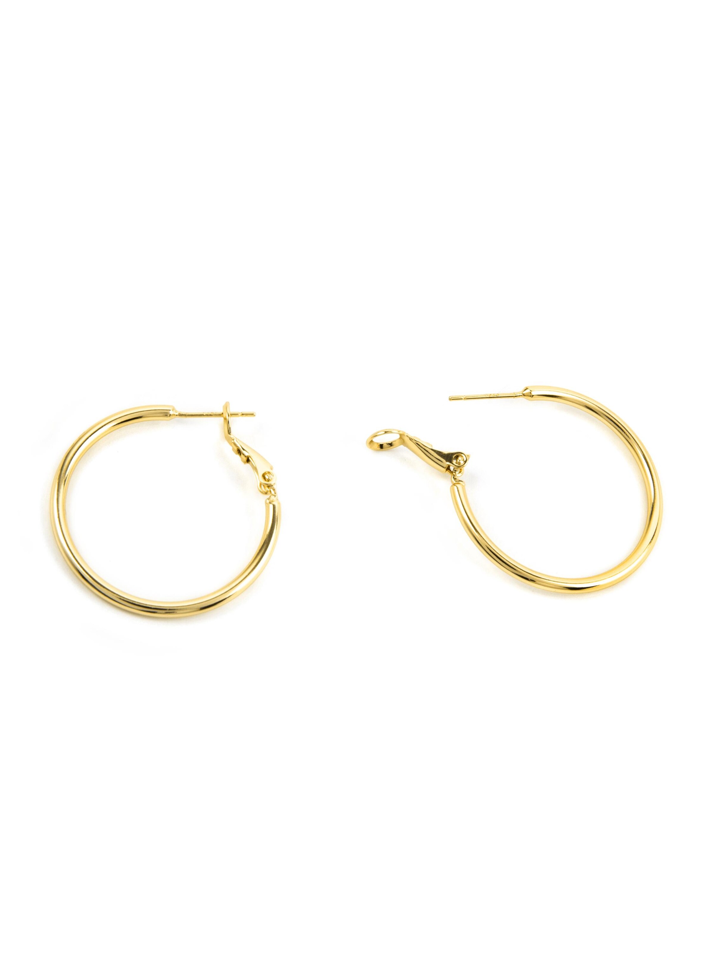 Luxenter Øreringe 'Nianres' i guld