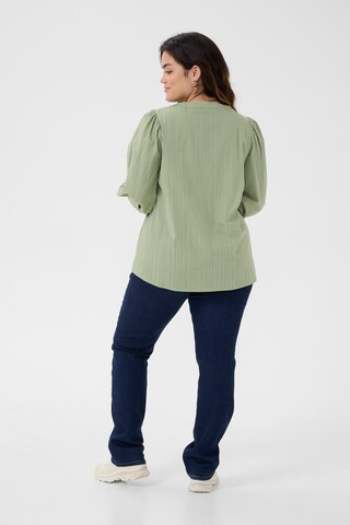 KAFFE CURVE - Blusa 'KCJolisa' em verde