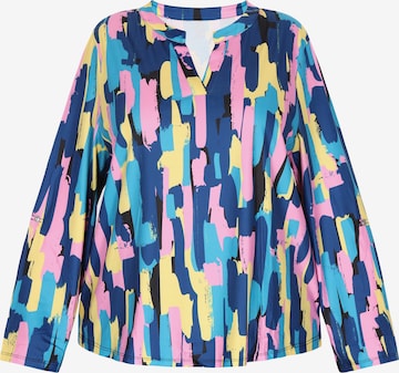 MYMOBluza - plava boja: prednji dio