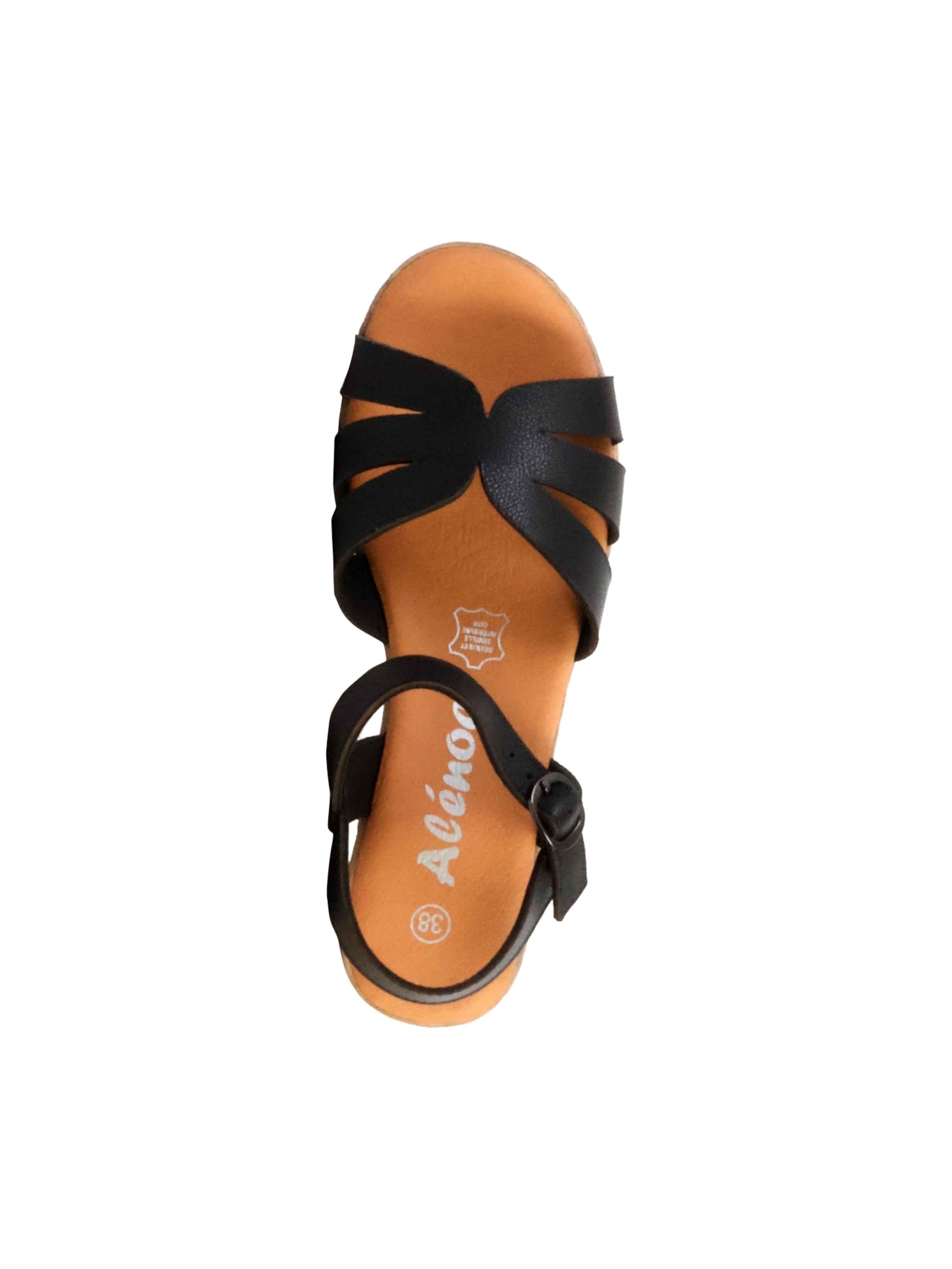 The Divine Factory - Sandalias en negro