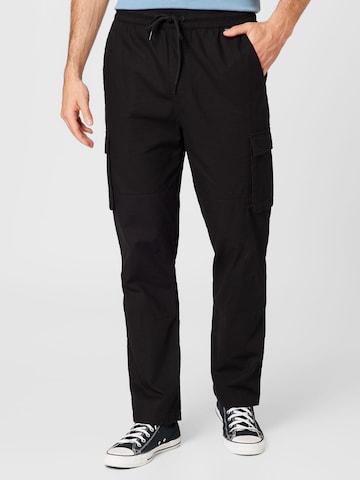 Loosefit Pantalon de sport 'CRUISER' Hurley en noir : devant