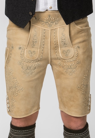 STOCKERPOINT Regular Trachtenhose 'Königstein' in Beige