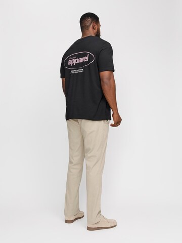 Coupe slim Pantalon chino 'JPSTMarco JJDave' Jack & Jones Plus en beige