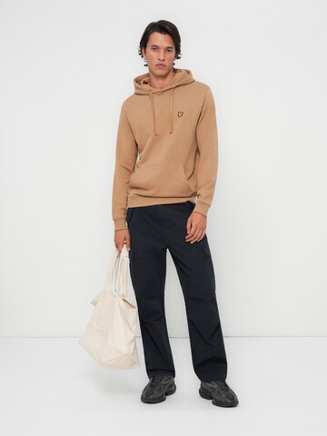 Felpa di Lyle & Scott in marrone