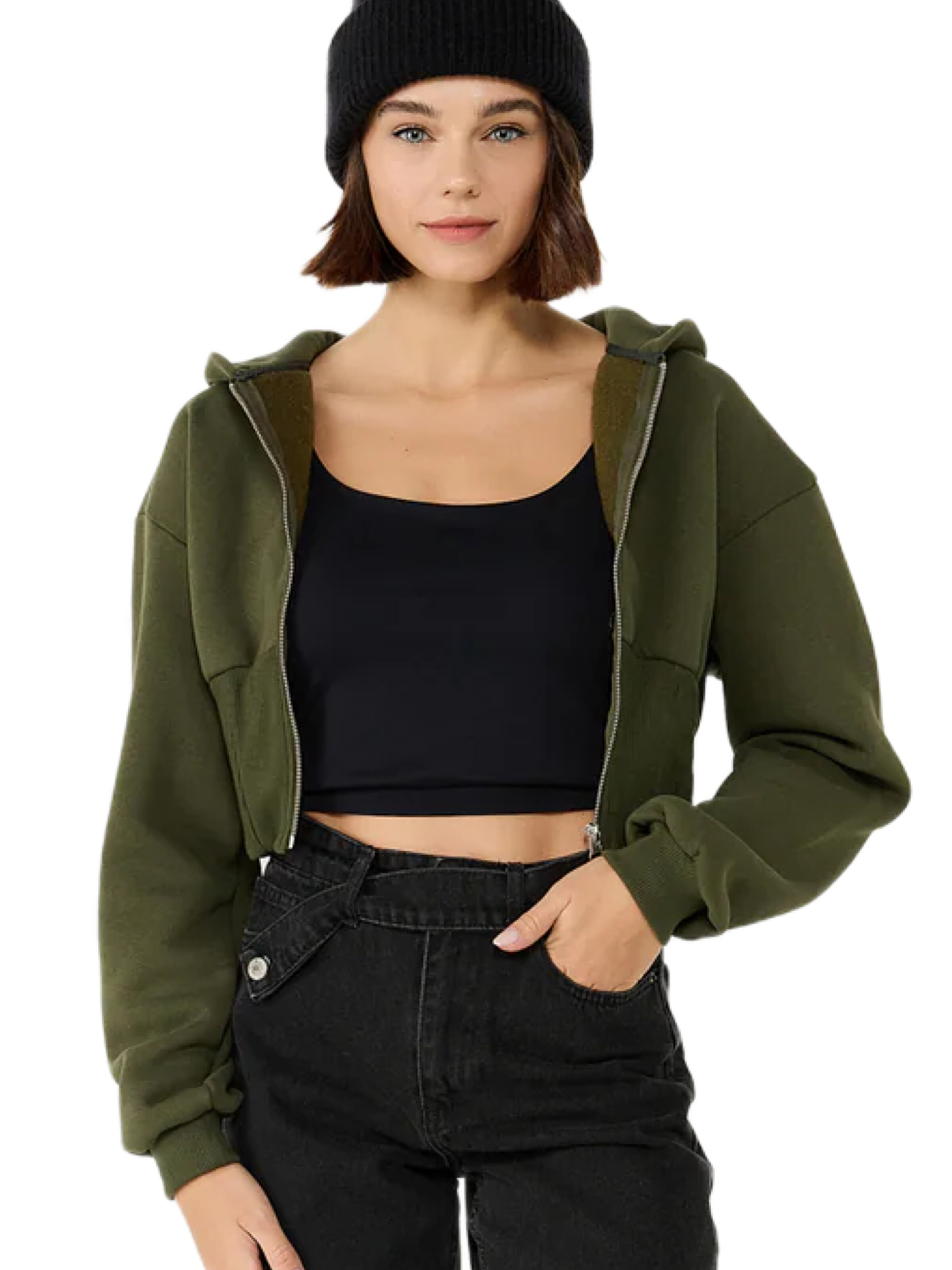 No Matter What Sweatjacke in Grün