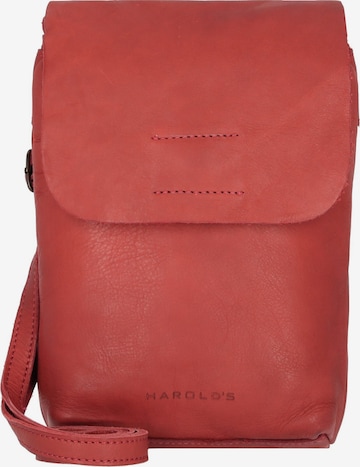 Harold's Umhängetasche 'Submarine' in Orange: Vorderseite