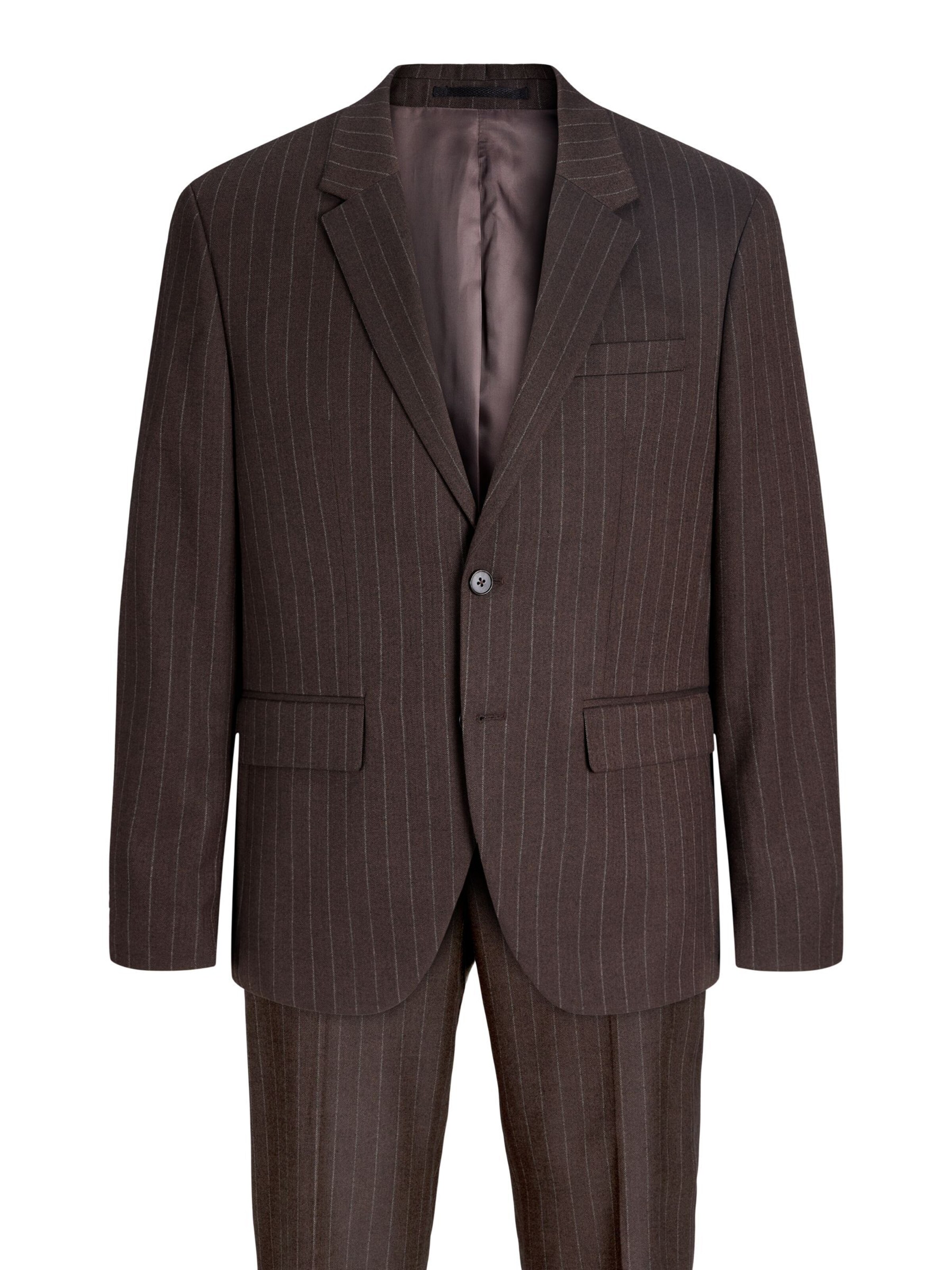 JACK & JONES - Slimfit Traje 'JPRMartin' en marrón