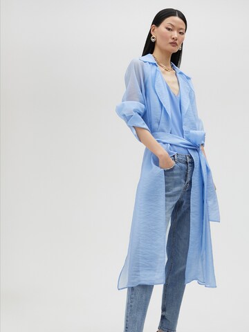Lola Casademunt Summer coat in Blue