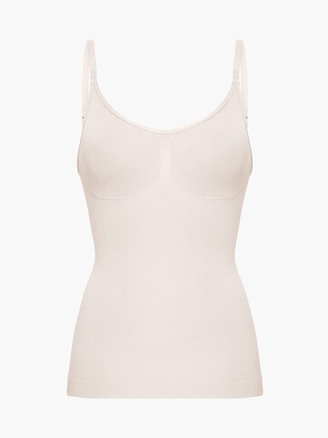 cfab (formerly creamy fabrics) Shaping Top 'Shaping Cami' in Beige: front