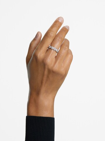 Swarovski Ring in Silber: Vorderseite