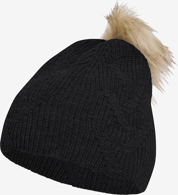 FALKE Beanie in Black: front