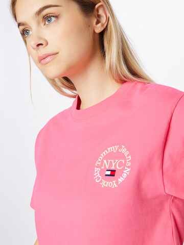 Tommy Jeans Shirt in Roze