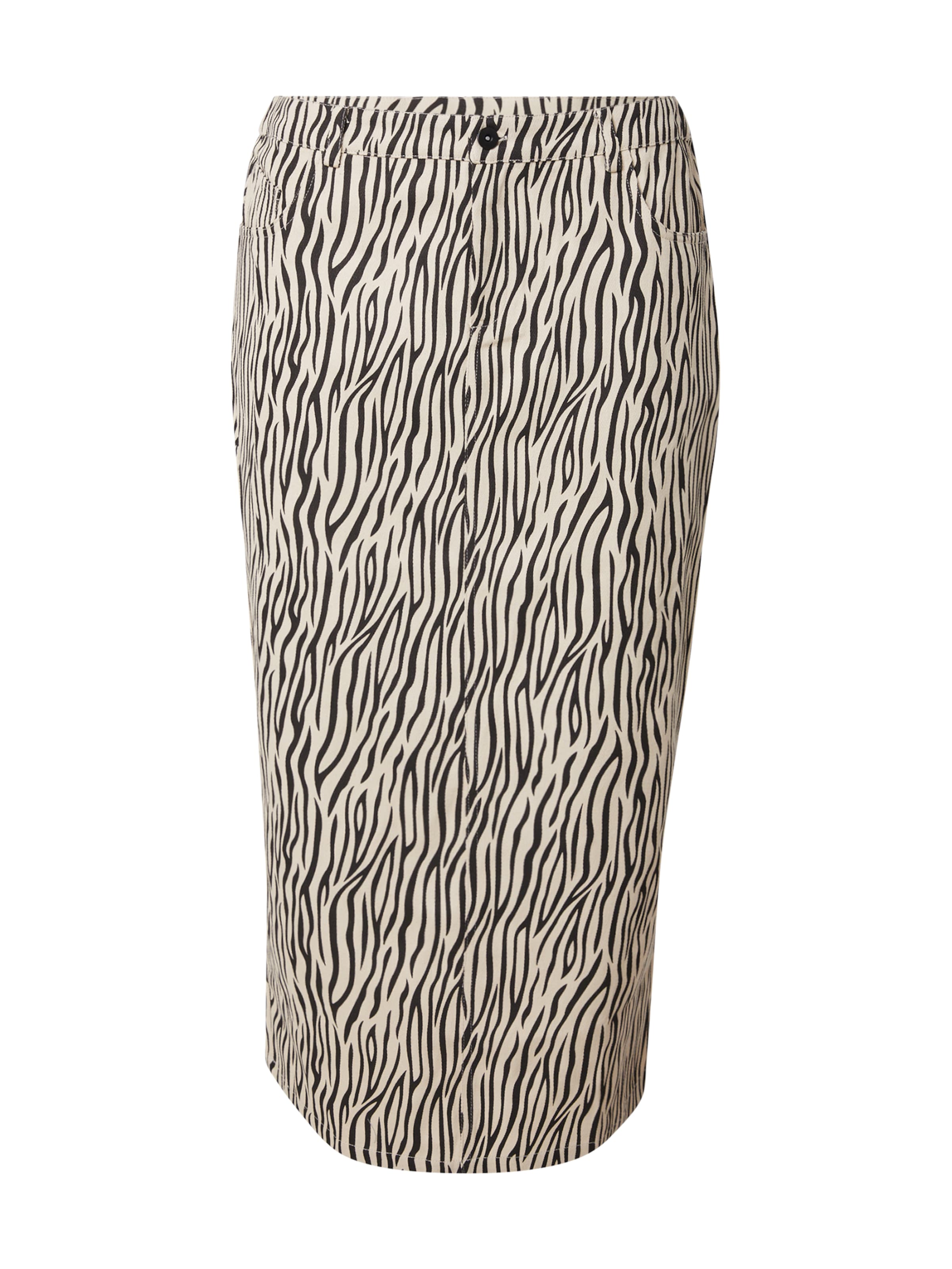 ONLY Carmakoma - Falda 'CARDEMILA' en gris: frente