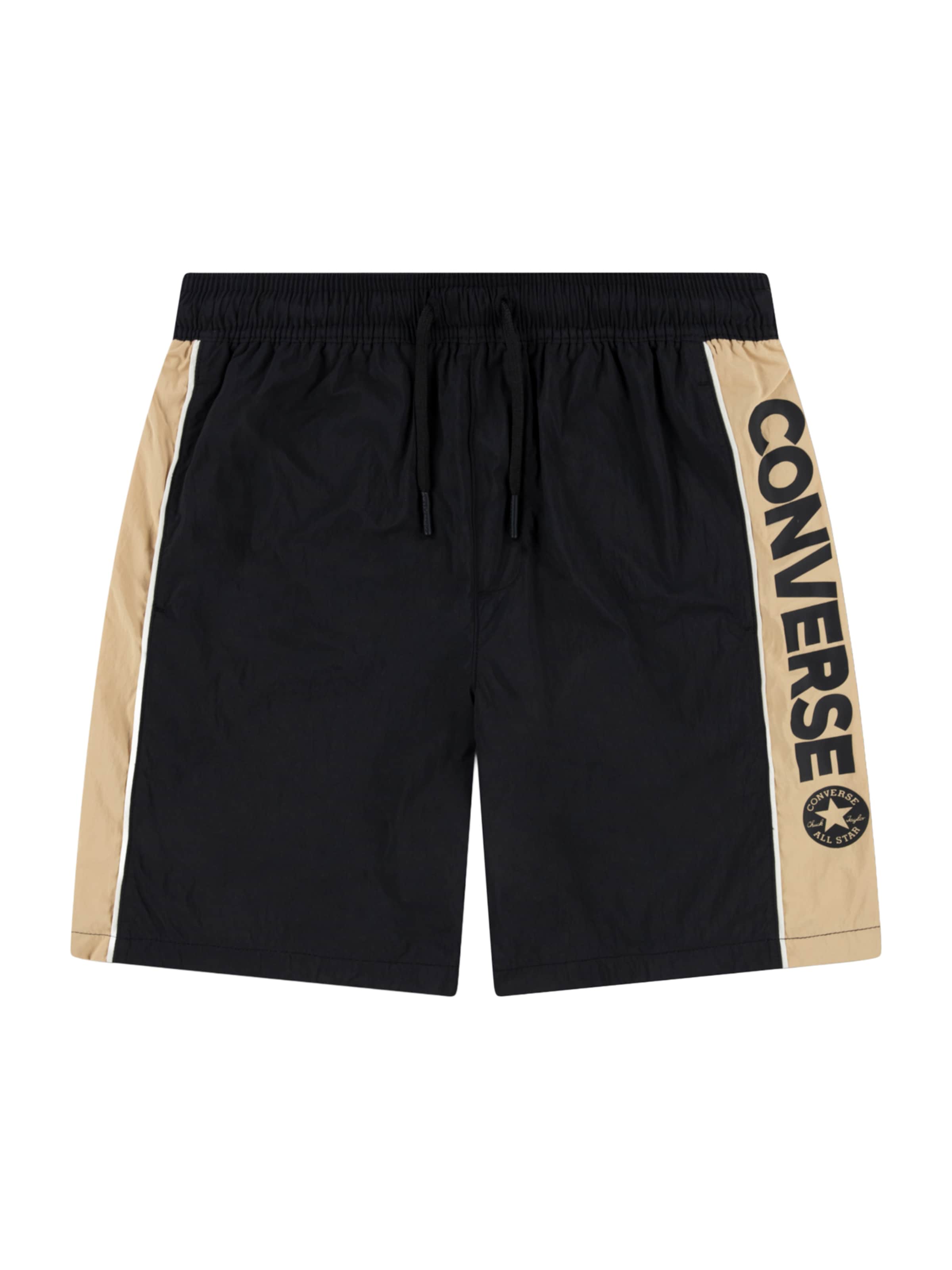 CONVERSE Regular Housut värissä musta: etupuoli