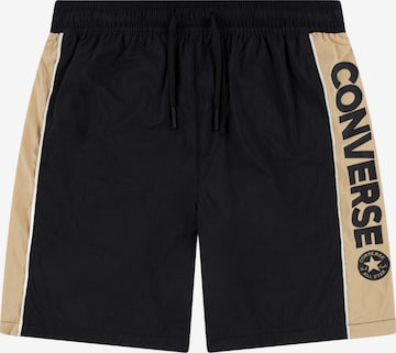 CONVERSE Regular Housut värissä musta: etupuoli