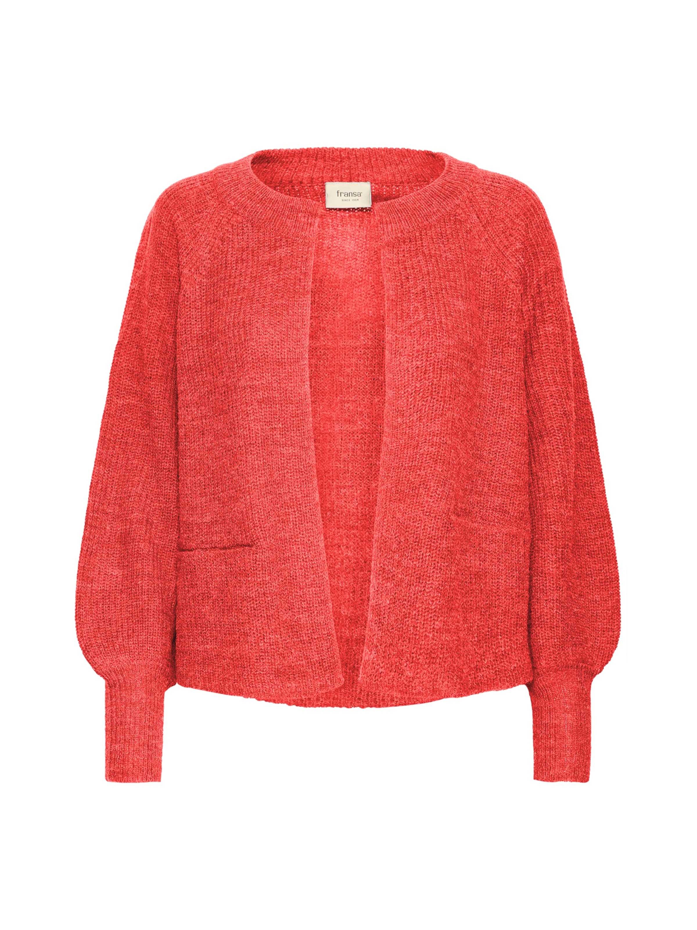 Fransa Kardigán 'FRERETTA' - piros: elől