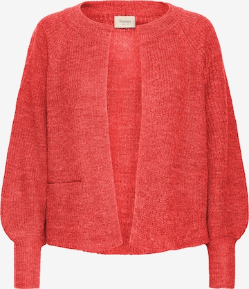 Cardigan 'FRERETTA' Fransa en rouge : devant
