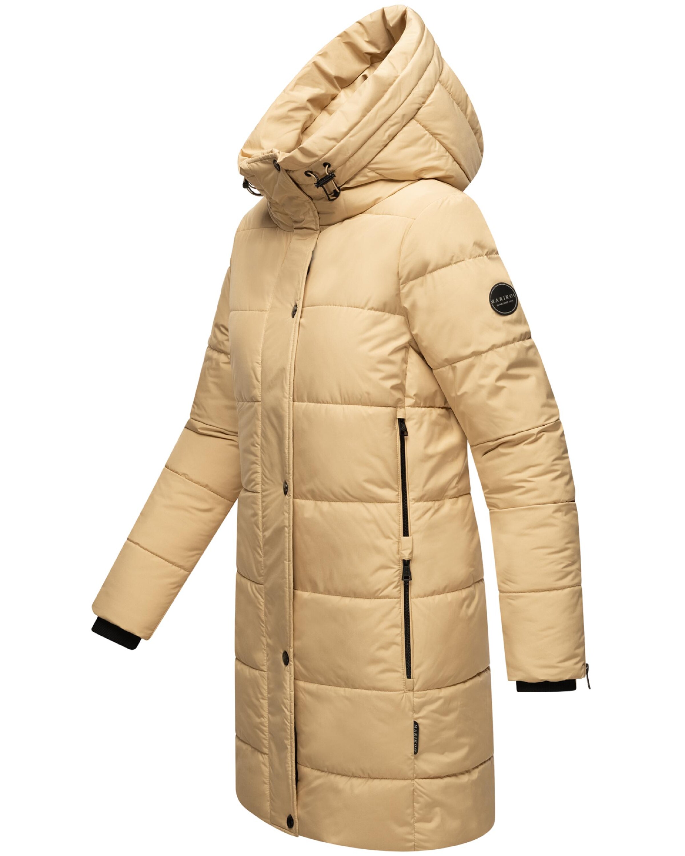 MARIKOO Zimný kabát 'Karumikoo XVI' - Béžová