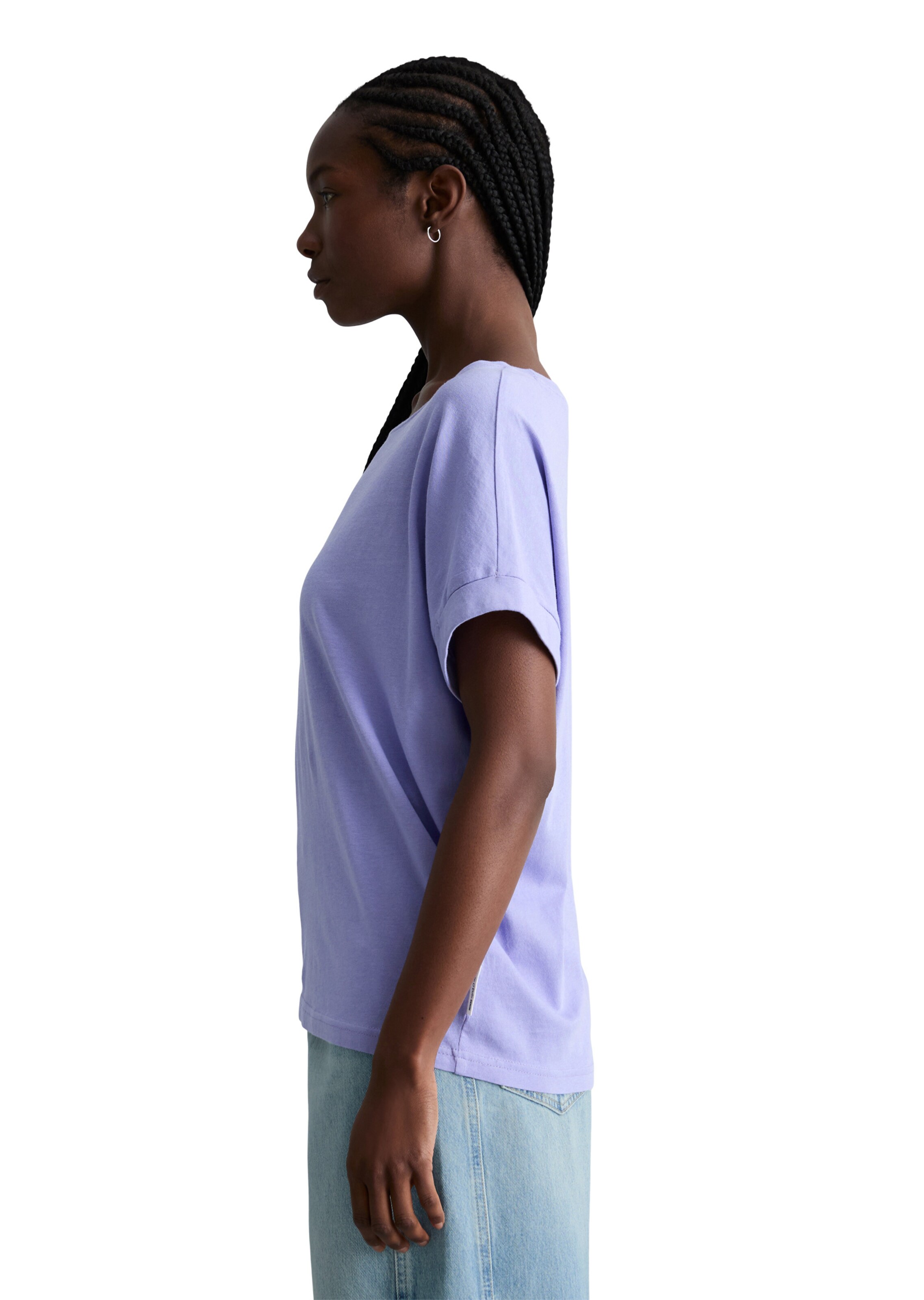 Marc O'Polo DENIM Shirt 'DfC' in Lila