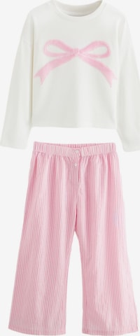 rožinė Next Miego kostiumas: priekis