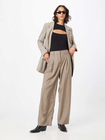 MSCH COPENHAGEN Loosefit Hose 'Elinna' in Beige