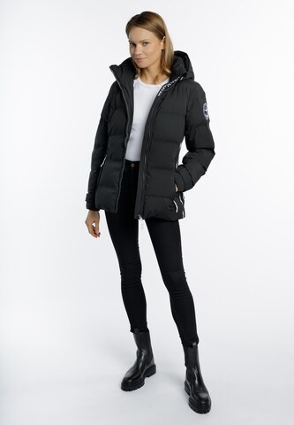 DreiMaster Maritim Winter jacket in Black