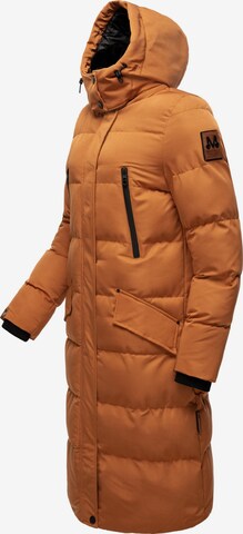 Cappotto invernale 'Schneesternchen' di MARIKOO in arancione