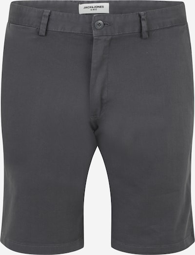 „Chino“ stiliaus kelnės 'JPSTCHRIS' iš Jack & Jones Plus, spalva – tamsiai pilka, Prekių apžvalga