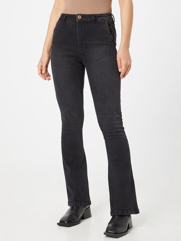 Wallis Flared Jeans 'Esther' in Zwart: voorkant