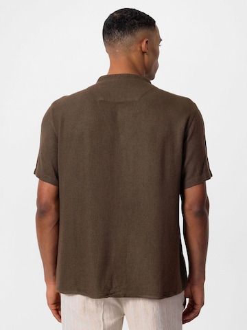 Antioch Regular fit Overhemd in Bruin