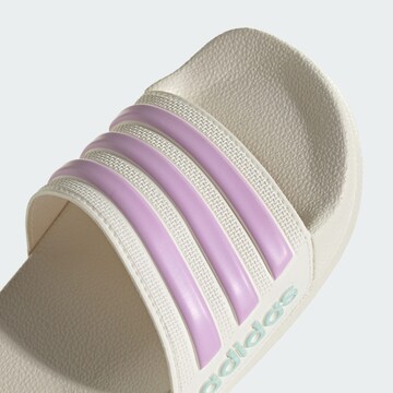 ADIDAS PERFORMANCE Beach & swim shoe 'Adilette Shower' in White