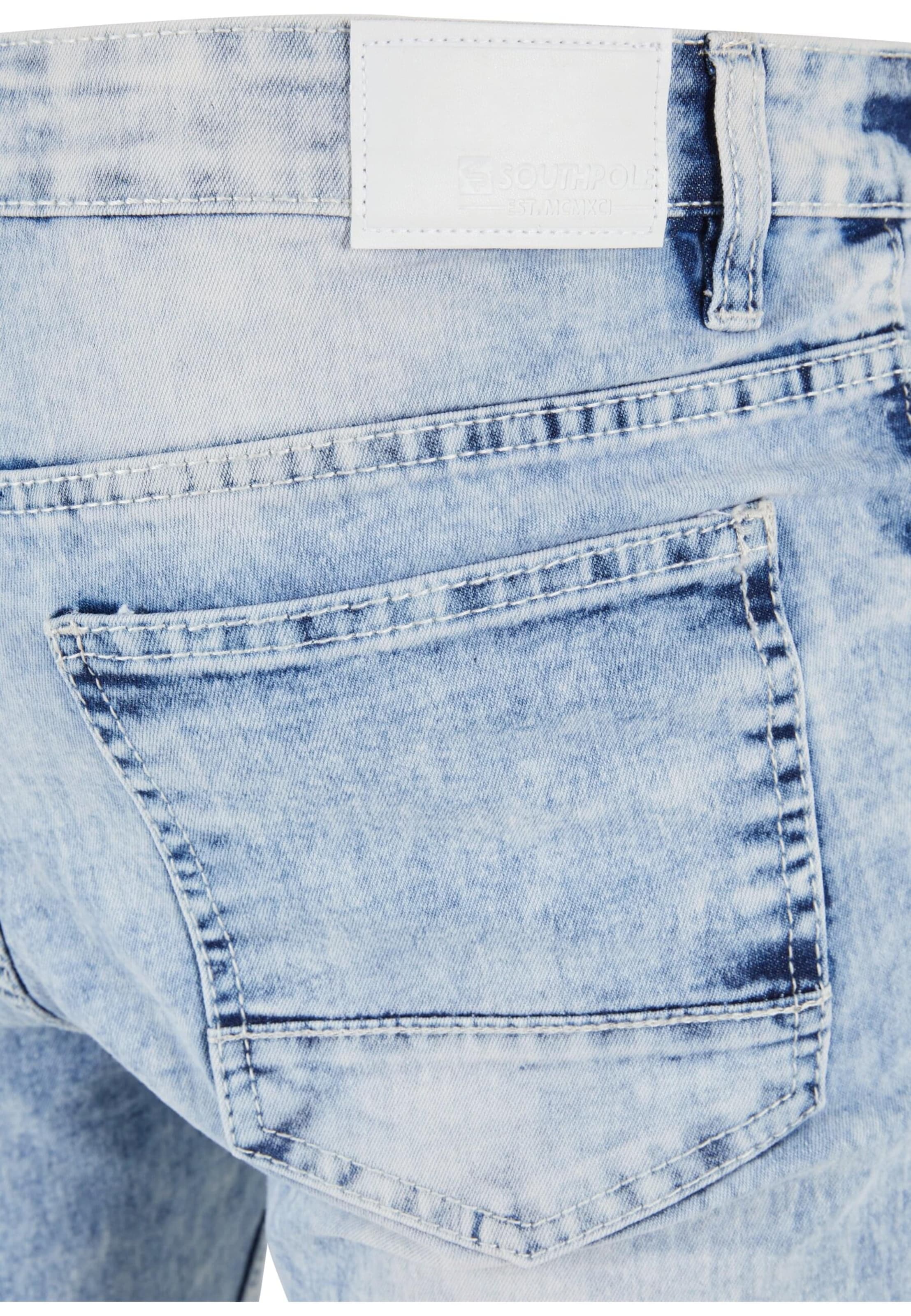 SOUTHPOLE Regular Дънки в синьо