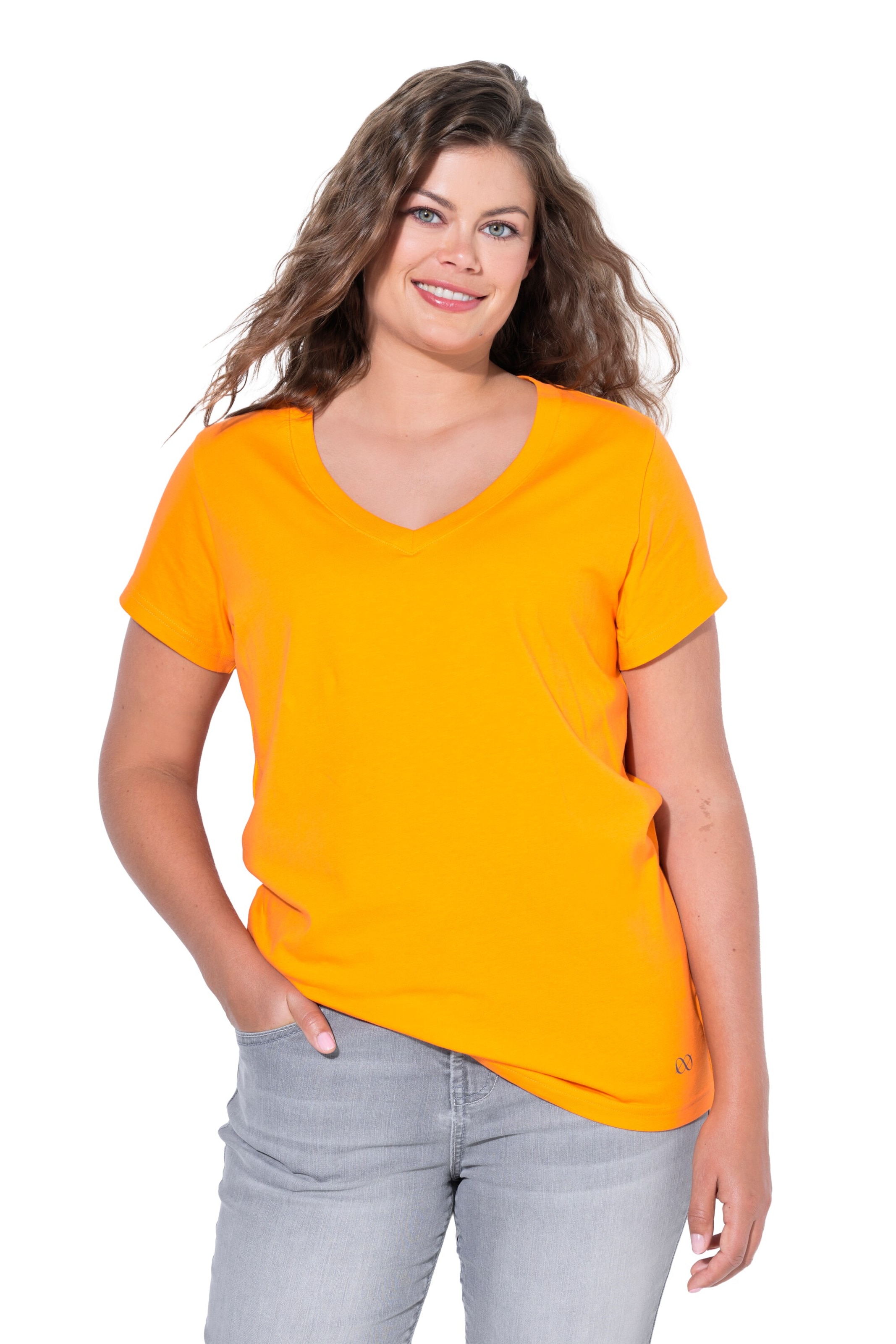 LAURASØN Shirt in Orange: Vorderseite