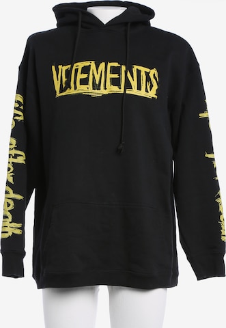 Vetements Sweatshirt / Sweatjacke L in Gelb: Vorderseite
