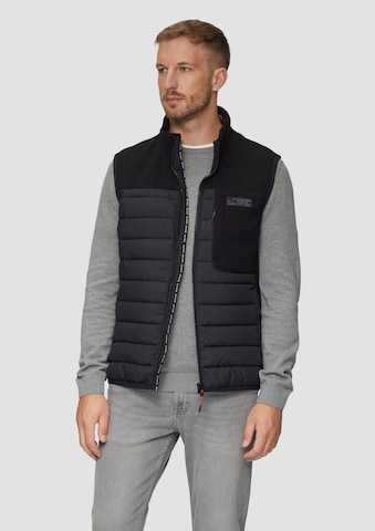 s.Oliver Bodywarmer in Zwart: voorkant