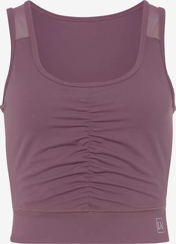 LASCANA ACTIVE Sports Top in Purple: front