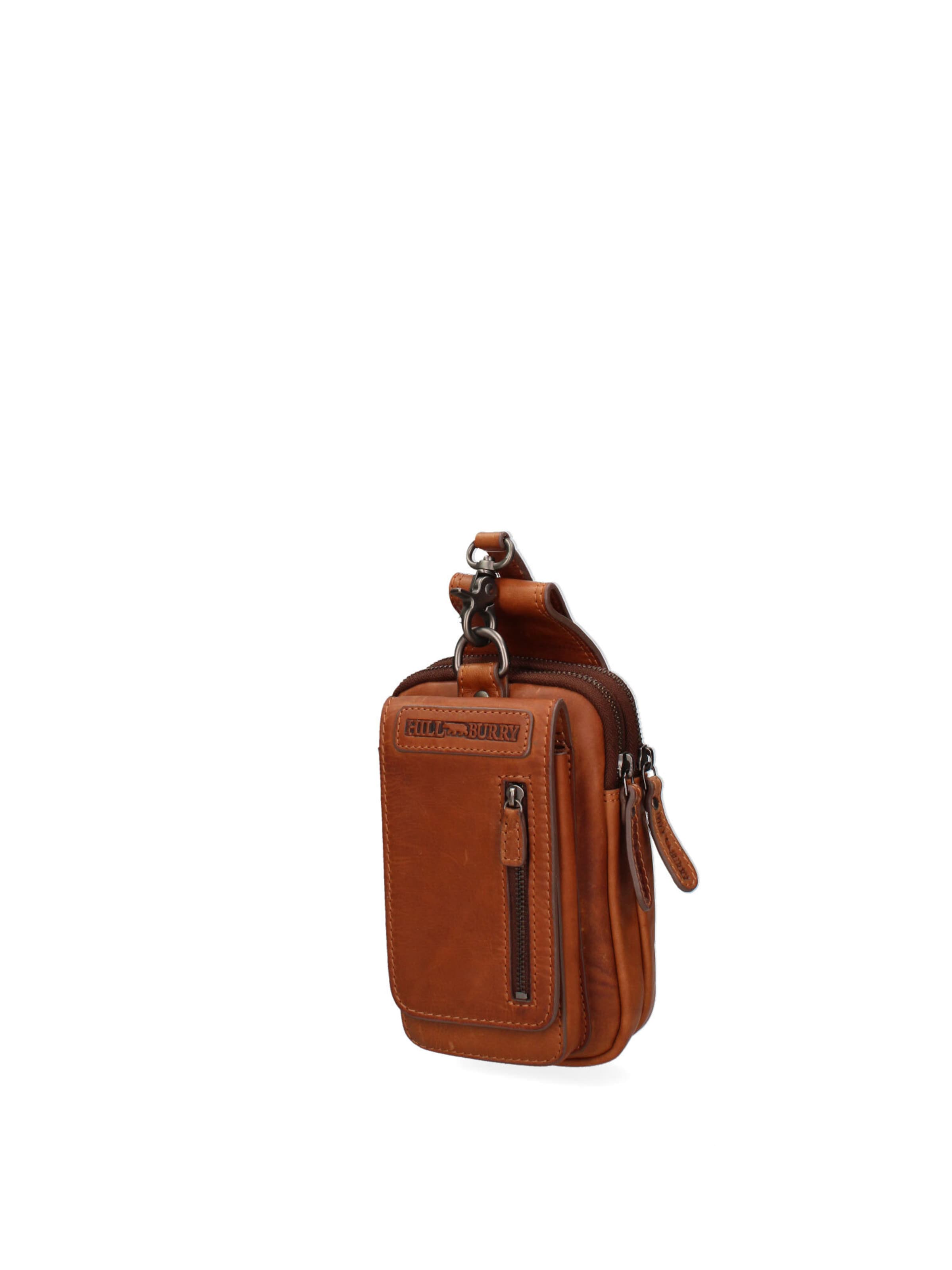 HILL BURRY Belt bag in Brown: front