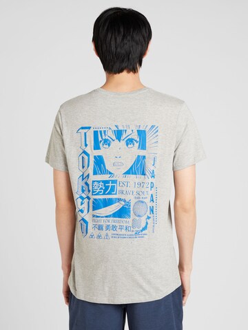 T-Shirt 'HANAKO' BRAVE SOUL en gris : devant