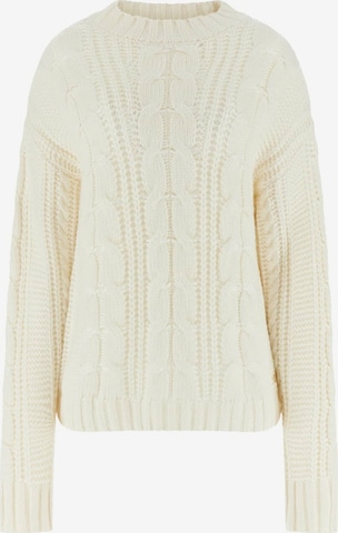 GUESS Pullover in Weiß: Vorderseite