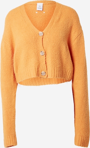 Won Hundred Knit cardigan 'Theresa' in Orange: front