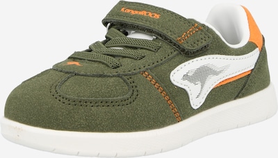 Sneaker 'Inko' pe 21 KangaROOS pe oliv / portocaliu / alb, Vizualizare produs
