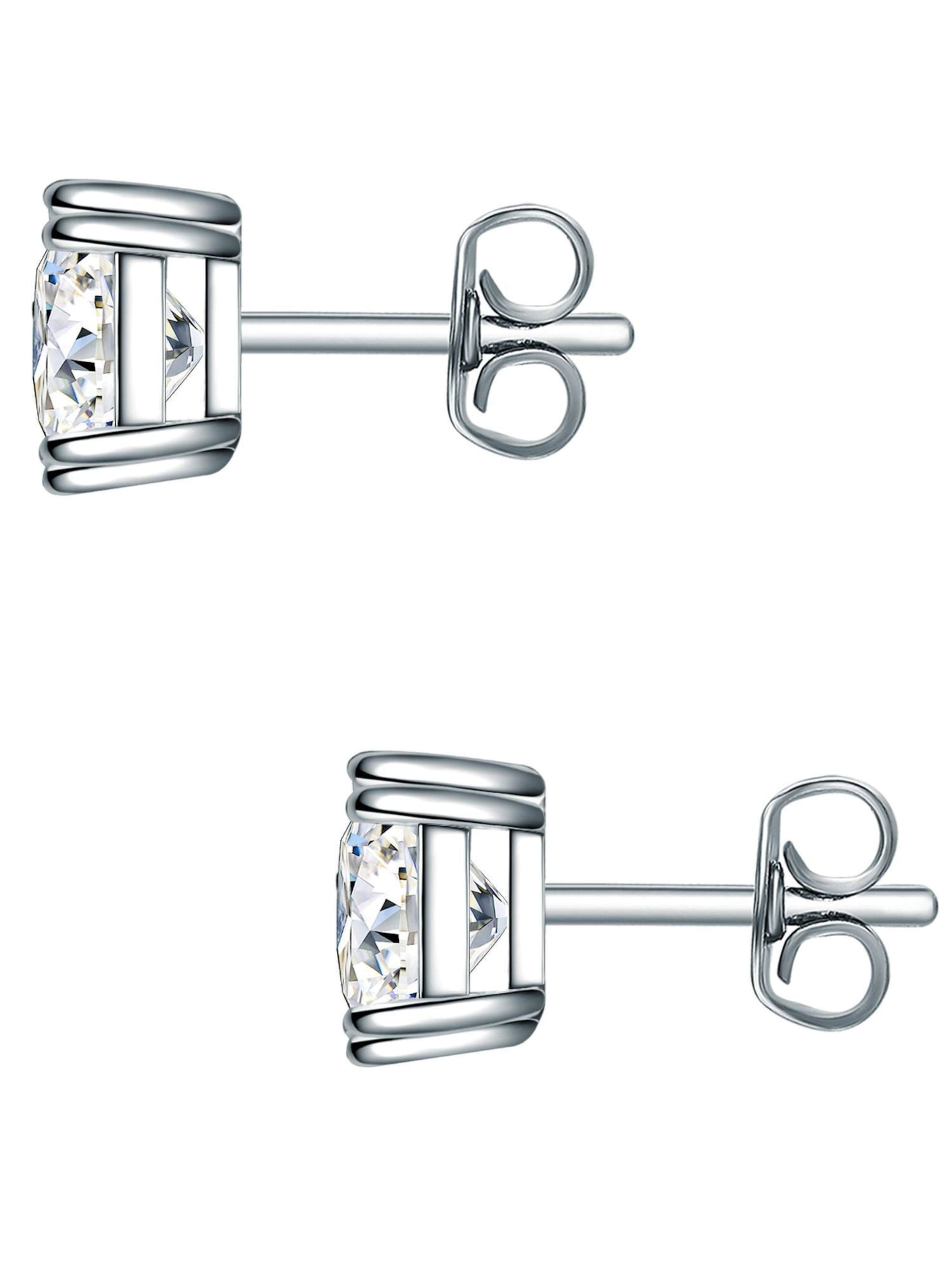 Trilani Earrings in Silver