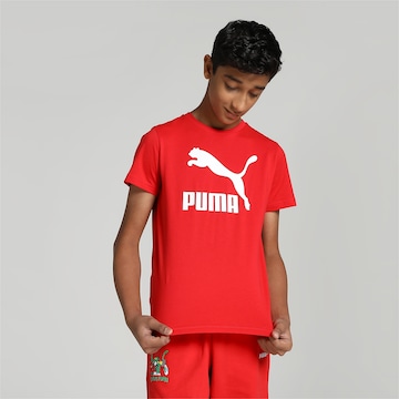 PUMA - Camiseta en rojo: frente