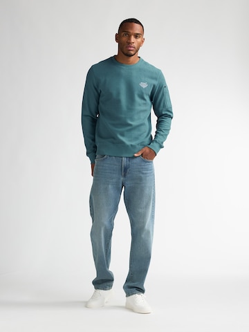 Sweat-shirt Petrol Industries en vert