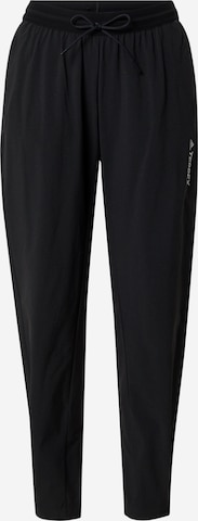 adidas Terrex Workout Pants in Black: front