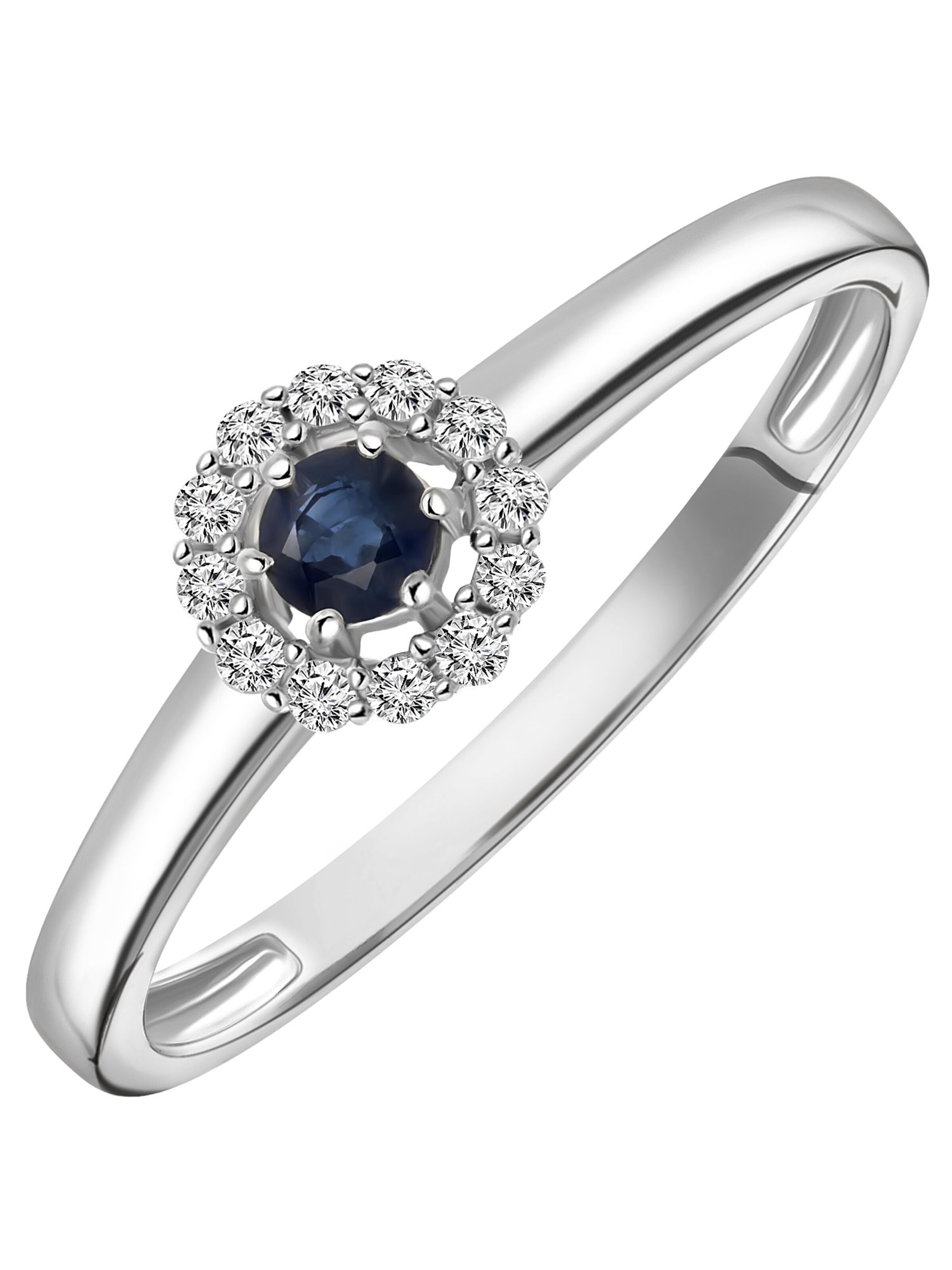 Lucardi Ring in Silver: front