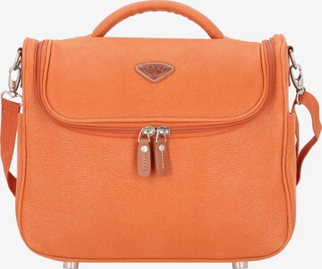 Jump Toiletry Bag 'Uppsala' in Orange: front