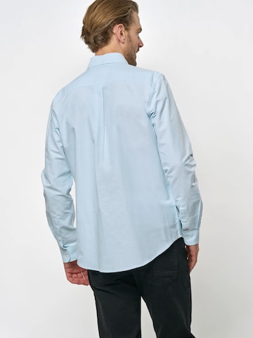 U.S. POLO ASSN. Regular fit Overhemd 'Armin' in Blauw